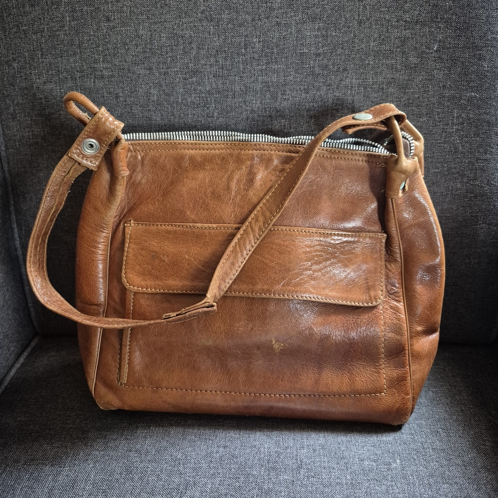 Genuine Leather Purse Shoulder Bag